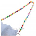 Beads Candy Star Butterfly Face Mask Lanyard Holder Strap Chain Handy Necklace