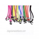 eBoot 12 Pieces Eyeglass Cord Glasses Strap Eyewear Retainer with Glasses Cloth