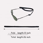 KOZR Glasses strap Glasses holder 6 Pcs Adjustable for Sunglass and Eyeglass Glasses chain Suitable for Men and Women
