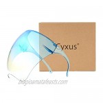 Cyxus Face Shield Sunglasses for Women Men UV Protection Mirrored Sun Shade