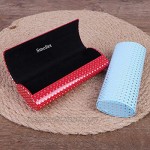 Smofax Glasses Case 3 Pack Hard Shell Eyeglasses Case Portable Spectacle Case Glasses Protective Storage Box