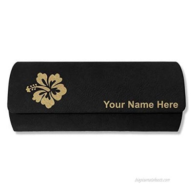Sunglass Case  Hibiscus Flower 1  Personalized Engraving Included