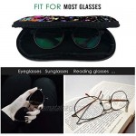 Sunglasses Soft Case Ultra Light Portable Eyeglass Case with Zipper Eyeglasses Case for Men & Women