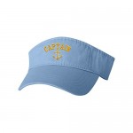 Adult Captain with Anchor Embroidered Visor Dad Hat