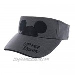 Jerry Leigh Disney Men's Mickey Mouse Visor Grey