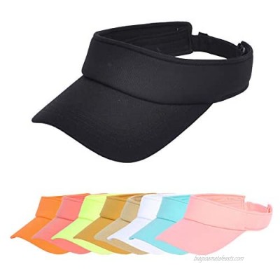 NTLWKR Sun Visor Hat Adjustable Velcro Outdoor Sports Cap for Men Women Adults