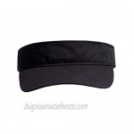 Sun Visors Hats for Women Men Pub Golf Visor Summer Running Cotton Cap with Adjustable Strap