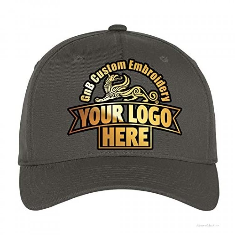Yupoong Custom Hat 6277 and 6477 Flexfit caps Embroidered. Place Your Own Logo or Design