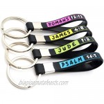 (12-pack) Christian Religious Bulk Keychains with Bible Verses - Wholesale Key Rings in Bulk for Christmas Easter Church Party Favors - Small Gifts for Christian Men Women Youth Teen Boys Girls