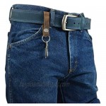 Hide & Drink Leather Keychain Loop Belt Key Holder Everyday Carry Backpack Organizer Vintage Accessories Handmade Includes 101 Year Warranty :: Bourbon Brown