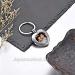 Personalized Master Custom Picture Keychain Personalized Color Photo Message Keychain Alloy Pendant Keyrings