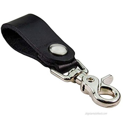 Relentless Tactical | The Ultimate Leather Keychain | Made in USA | Hand Made of Full Grain Leather | Luxury Valet Keychain | Quick Detach | Leather Belt Keeper | Key Ring Organizer