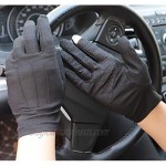 Bienvenu Driving Gloves for Men Non Slip Touchscreen Summer Sun Protection Gloves