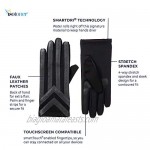 isotoner Men’s Spandex Touchscreen Cold Weather Gloves