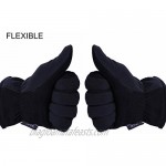 Men Women Winter Gloves Deerskin Suede Leather Palm -20°F Cold Proof Work Glove no relevant skills.
