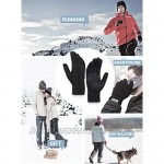 TRENDOUX Winter Gloves Men Women Unisex Touch Screen Glove - Non-slip Grip - Elastic Cuff - Knit Warm Stretchy Material