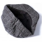 2 Pack Newsboy Hats for Men Classic 8 Panel Wool Blend Applejack Gatsby Peaky Blinders Ivy Hat