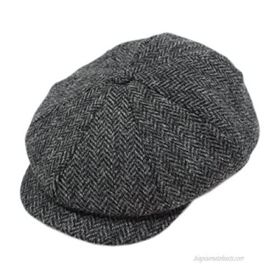 Peaky Blinders Hat Newsboy Style Cap Made in Ireland Fuller Fit Wool Tweed Made in Co. Tipperary