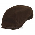 Stetson Men's Oily Timber Leather Ivy Cap